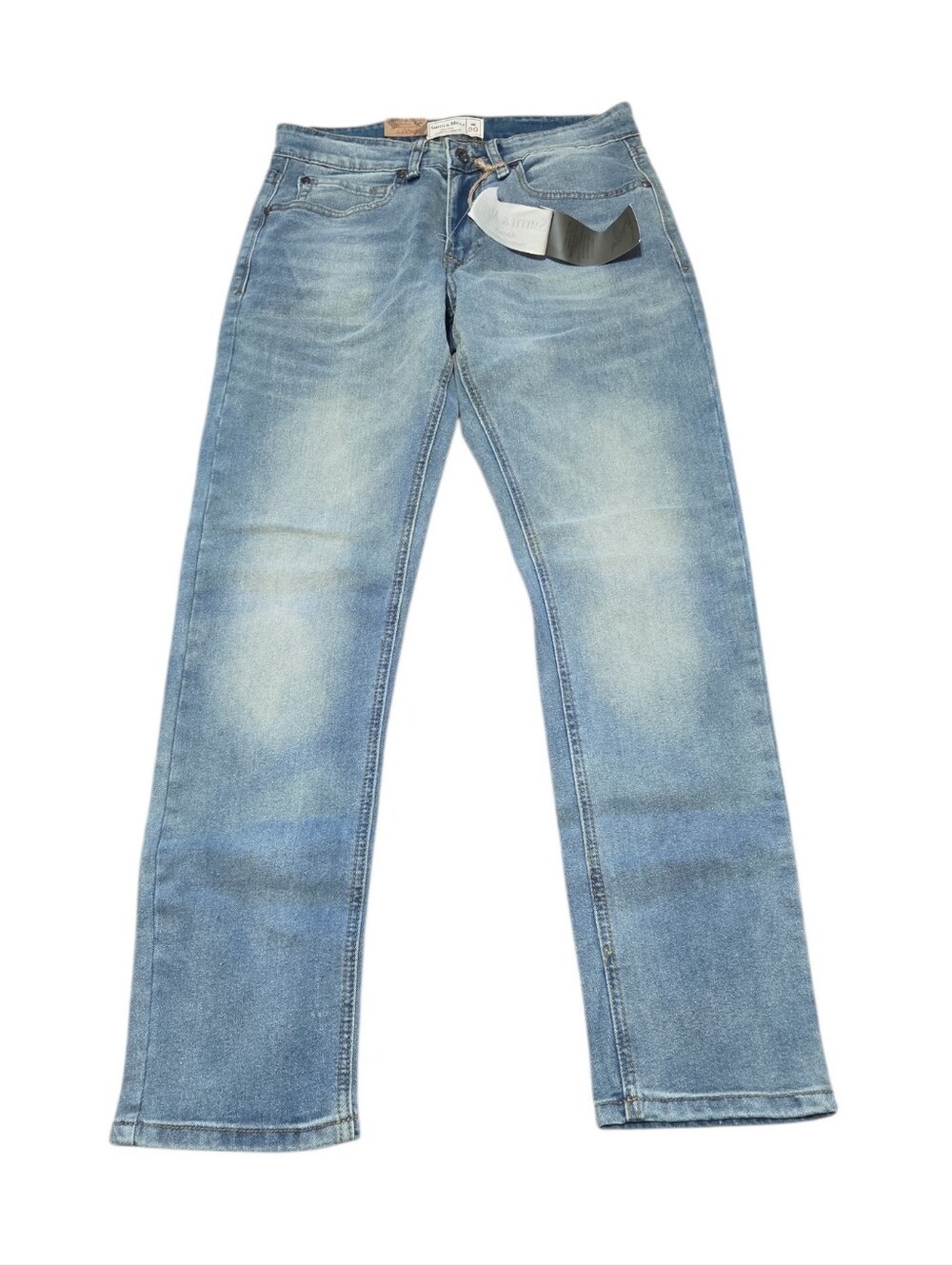 Smith‎ & Mills Tailored Straight Denim Vintage Wash New Mens 29x30 Stretch